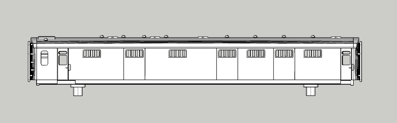 (image for) (N) SR Bulleid Eastleigh Rest Comp - d2664 - Tavern Dining Car